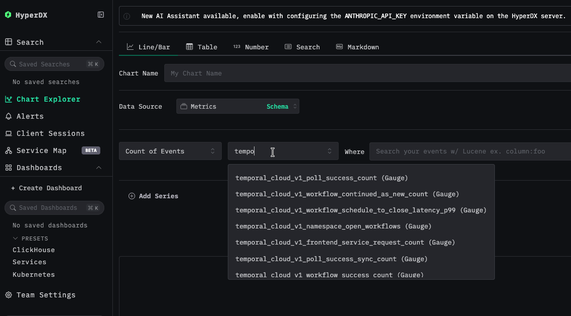 Метрики Temporal